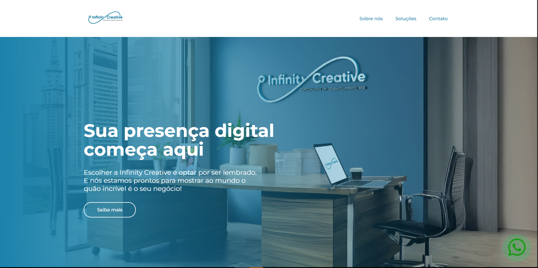 Logo do projeto Infinity Creative